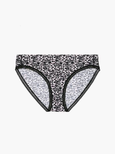 Calvin Klein Underwear HU363611 | Calvin Klein Liquid Touch Női Bikini Alsó Fehér / Fekete